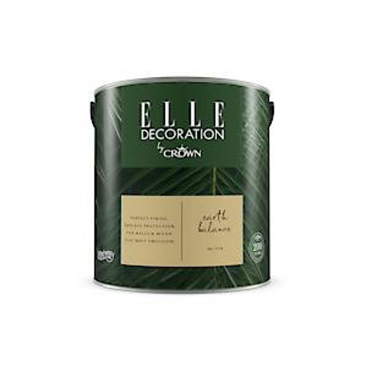 Decoration By Crown 2.5L Flat Matt Emulsion Paint - Earth Balance No 328