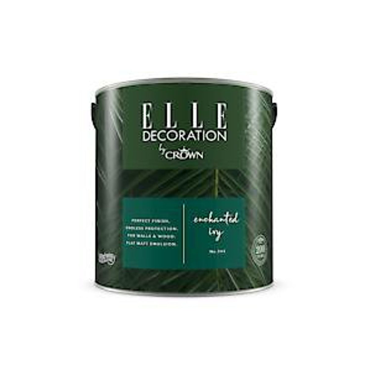 Decoration By Crown 2.5L Flat Matt Emulsion Paint - Enchanted Ivy No 362