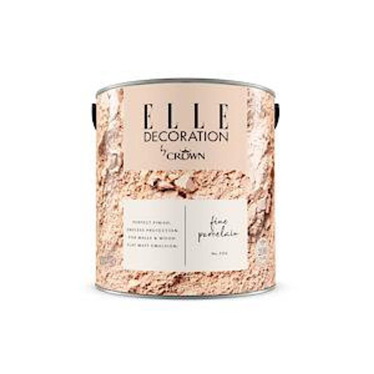 Decoration By Crown 2.5L Flat Matt Emulsion Paint - Fine Porcelain No 506