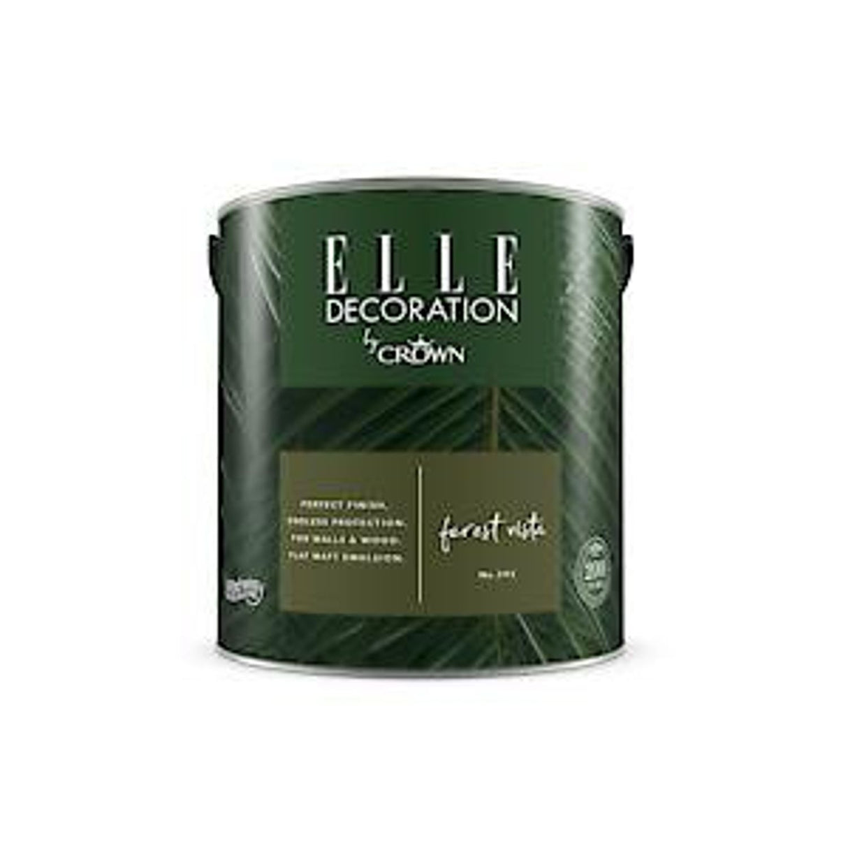 Decoration By Crown 2.5L Flat Matt Emulsion Paint - Forest Vista No 392