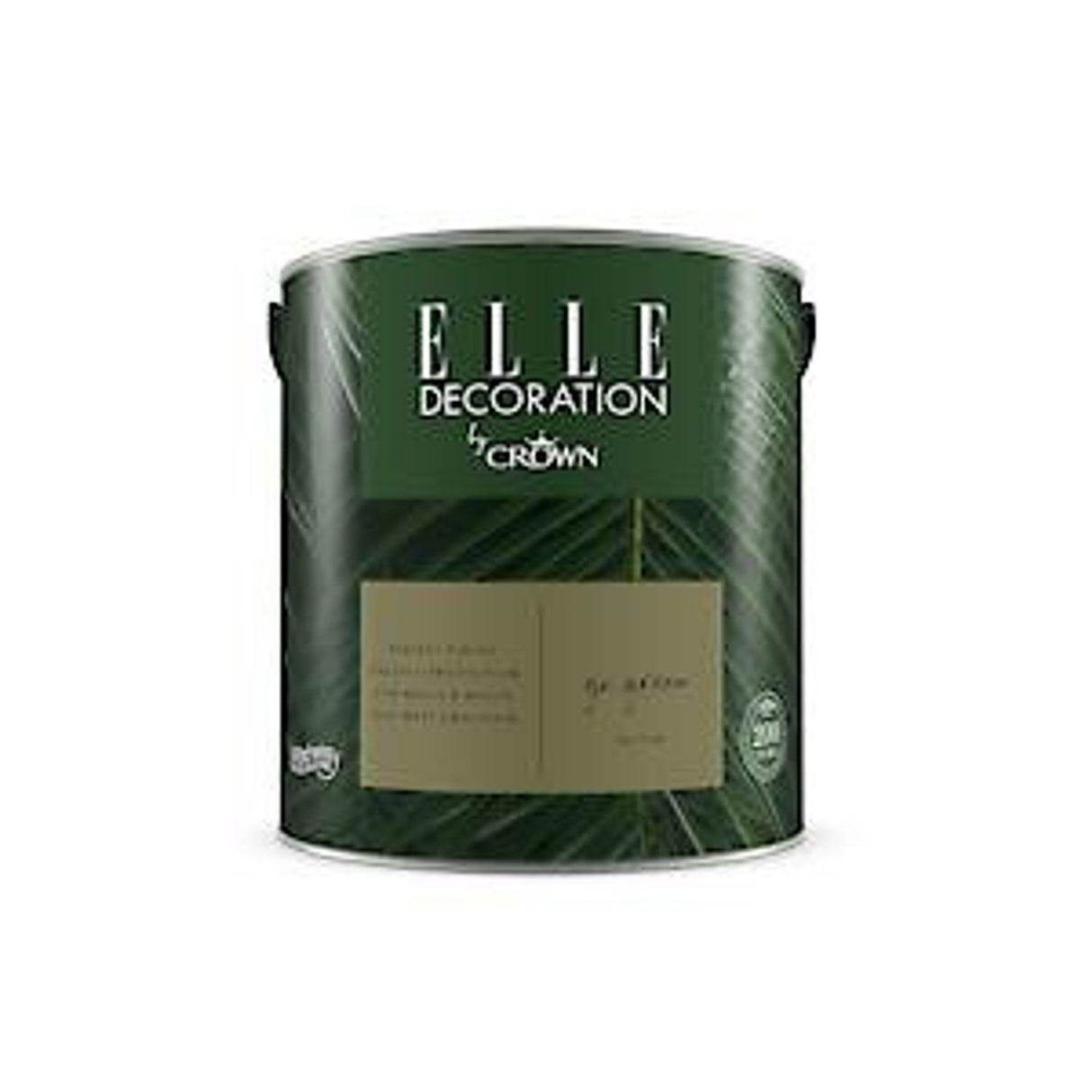 Decoration By Crown 2.5L Flat Matt Emulsion Paint - Go Green No 368