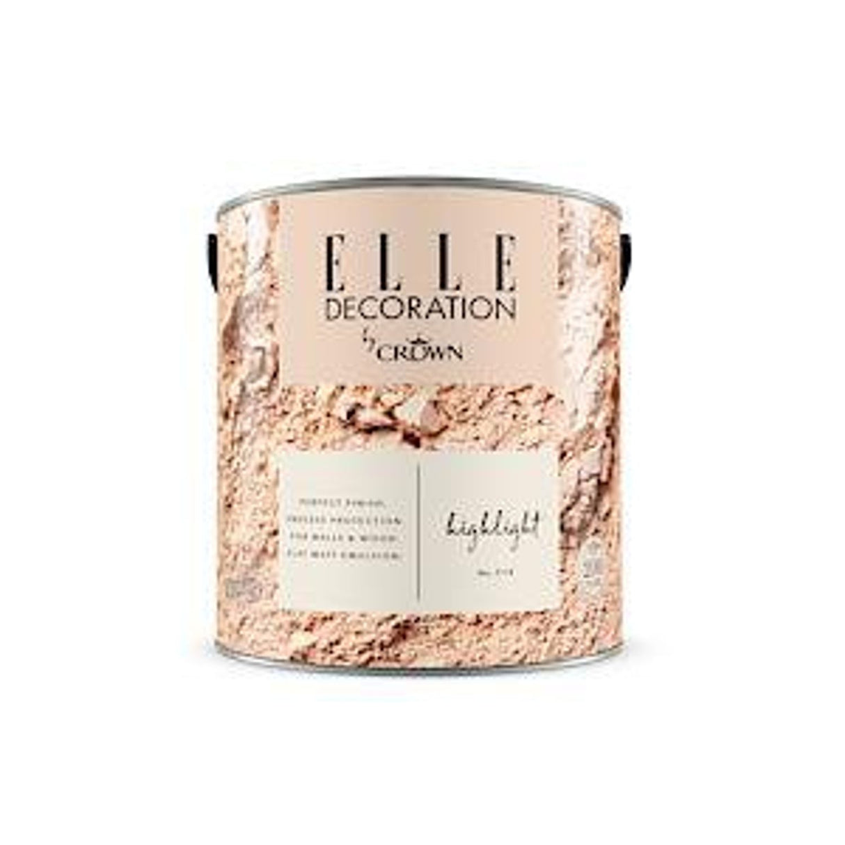 Decoration By Crown 2.5L Flat Matt Emulsion Paint - Highlight No 514