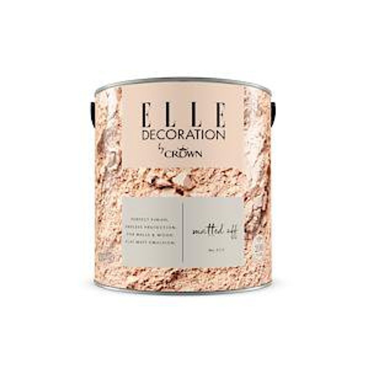 Decoration By Crown 2.5L Flat Matt Emulsion Paint - Matted Off No 517