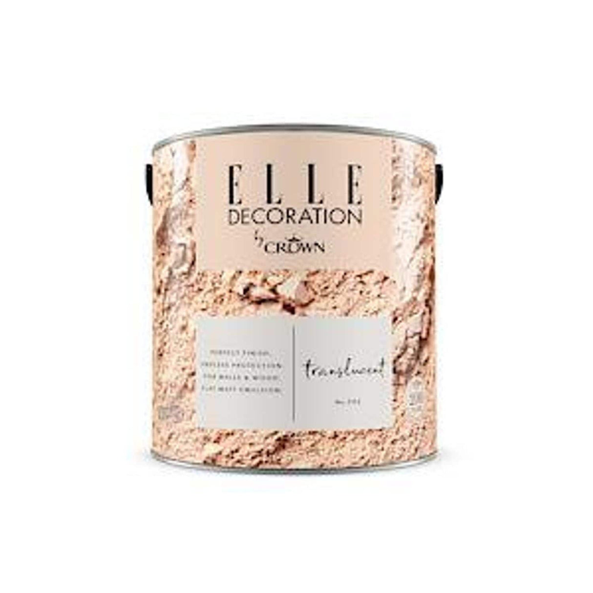 Decoration By Crown 2.5L Flat Matt Emulsion Paint - Translucent No 502