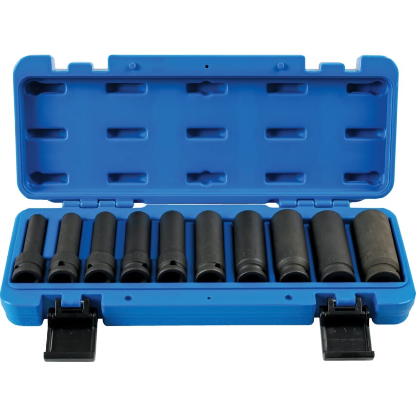 Deep Impact Socket Set 1/2inch Drive 10-Piece