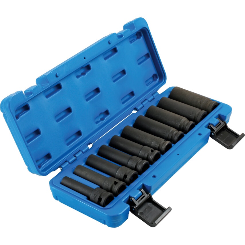Deep Impact Socket Set 1/2inch Drive 10-Piece