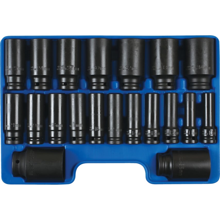 Deep Impact Socket Set 1/2inch Drive 20-Piece