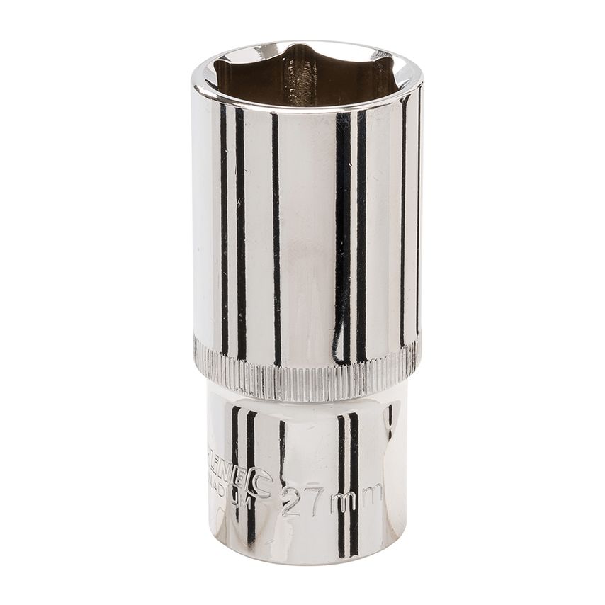 Deep Socket 1/2" Drive 6pt Metric 27mm