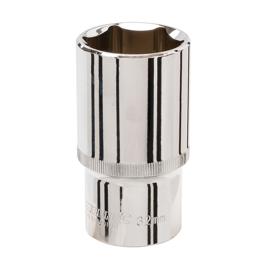 Deep Socket 1/2" Drive 6pt Metric 32mm