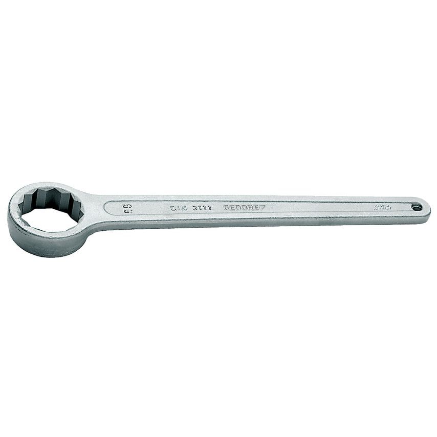 Deep ring spanner straight 55 mm