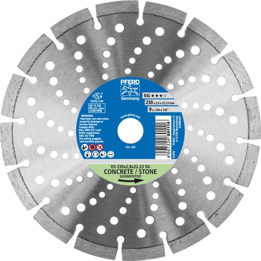 Dia Cut-off Whl DS 230X2,8X22,23 SG