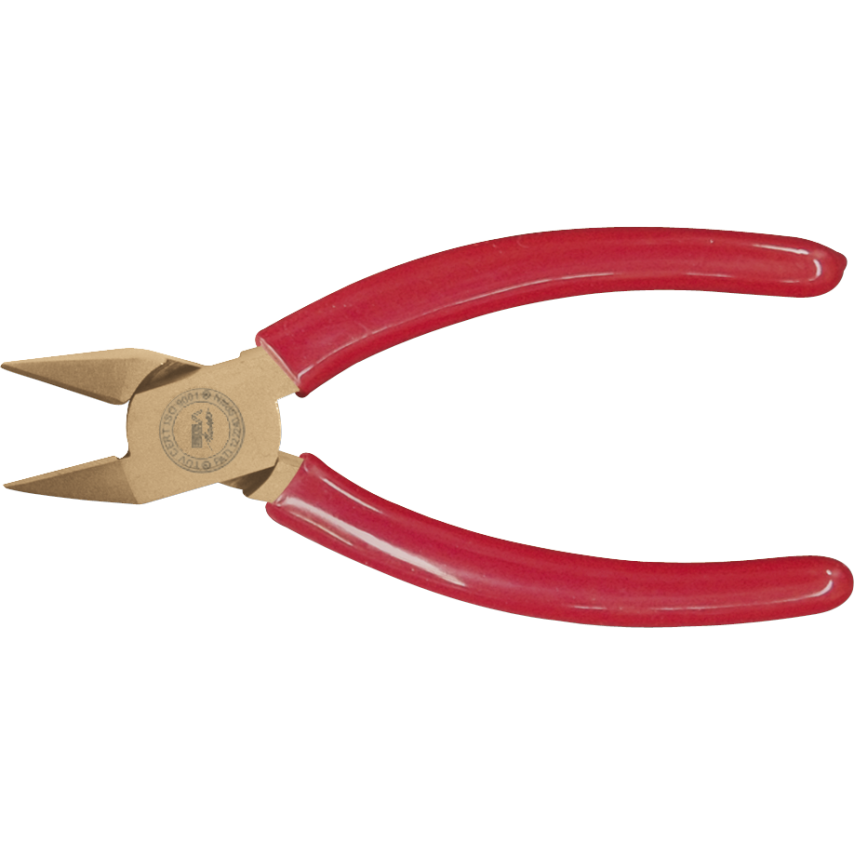 Diagonal Cutting Triangular Mini Plier 115mm Non Sparking Al-Bron
