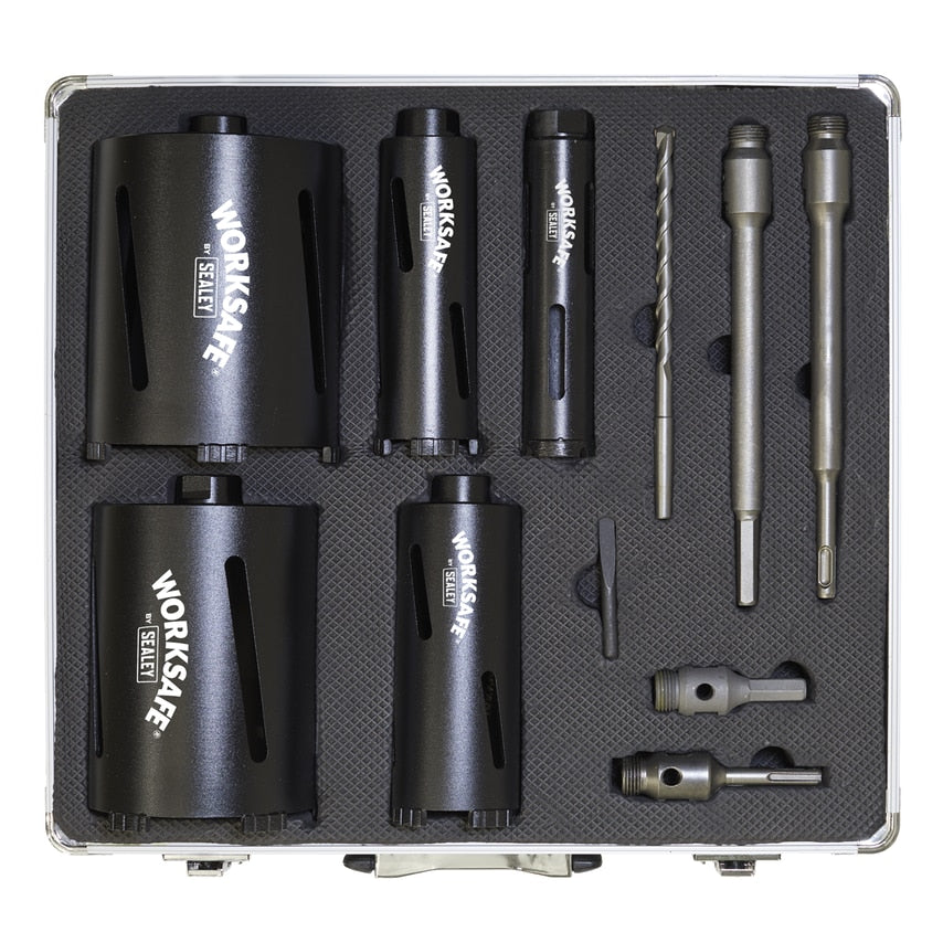 Diamond 5 Core Kit (38,52,65,117,127MM Cores with Adaptors)