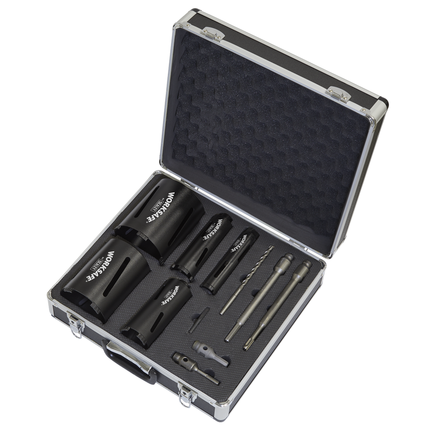 Diamond 5 Core Kit (38,52,65,117,127MM Cores with Adaptors)