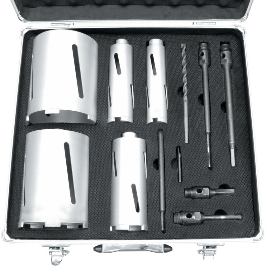 Diamond Core Drill Set 12 Piece