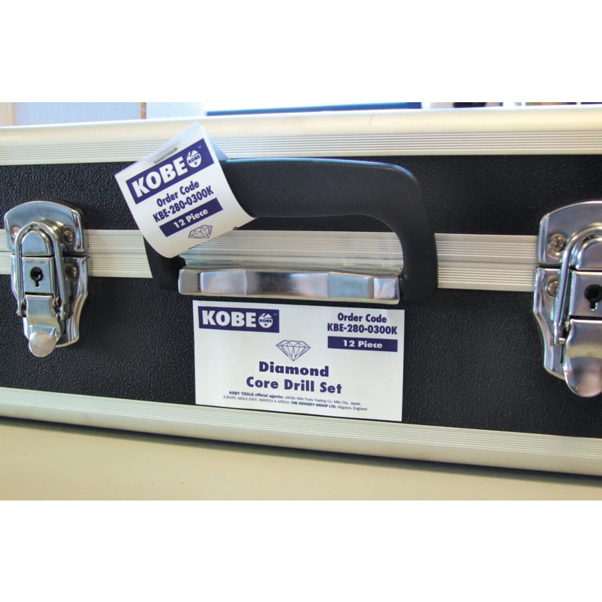 Diamond Core Drill Set 12 Piece