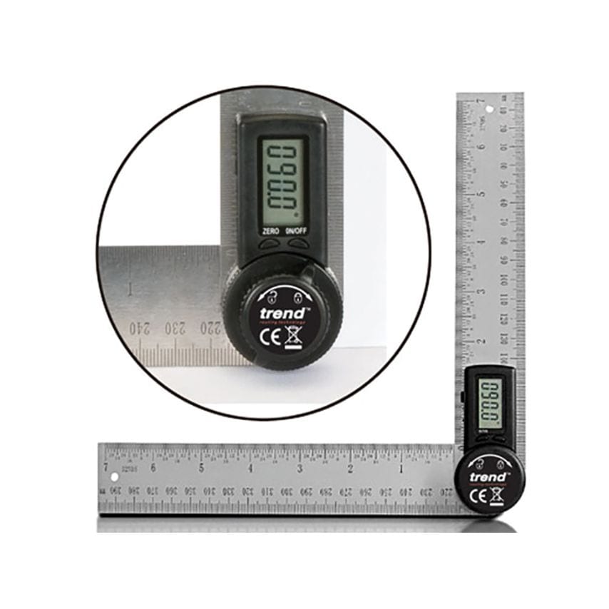 Digital Angle Rule 500mm (19.3/4in) TREDAR500