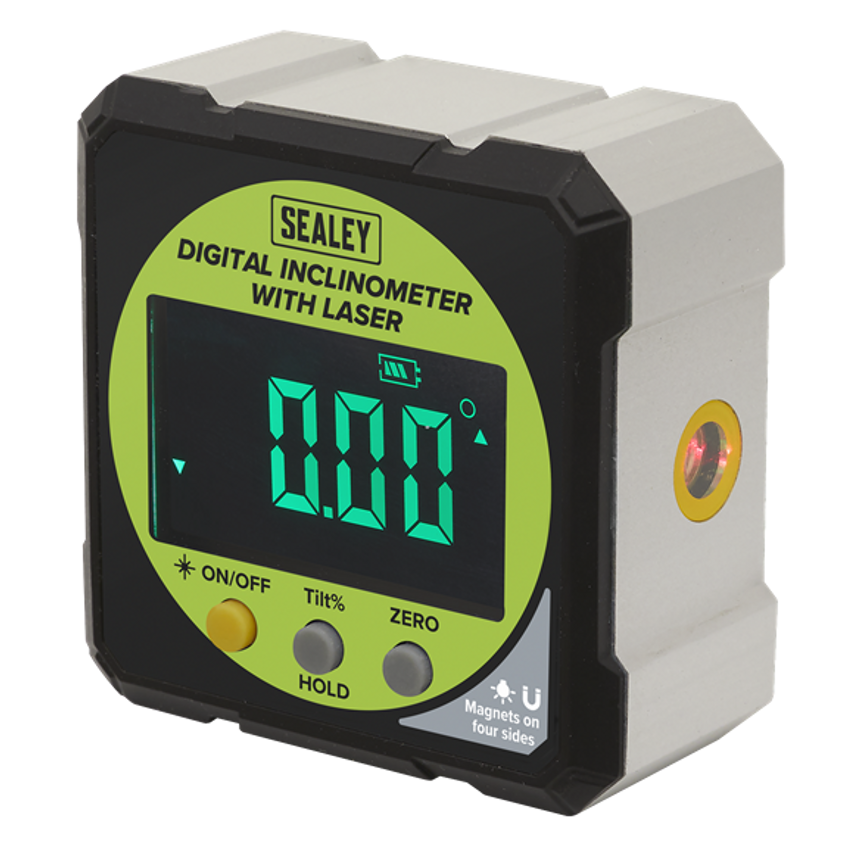 Digital Inclinometer with Laser