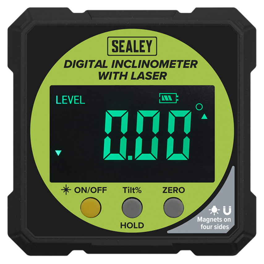 Digital Inclinometer with Laser