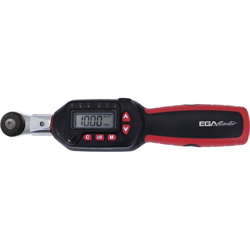 Digital Mini Torque Wrench 3/8" 4, 2 - 85 NM Connection 9 x 12mm with Data Communication