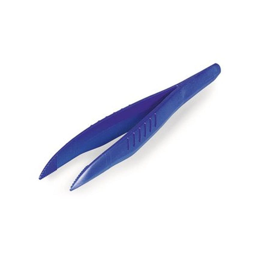 Disposable 130 mm SteriPlast Tweezers Straight Pointed Sterile Detectable -00