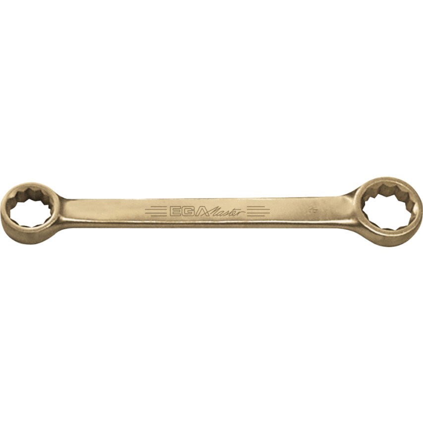 Double Ended Flat Ring Spanner 1.3/16"-1.1/4" Non Sparking Cu-Be