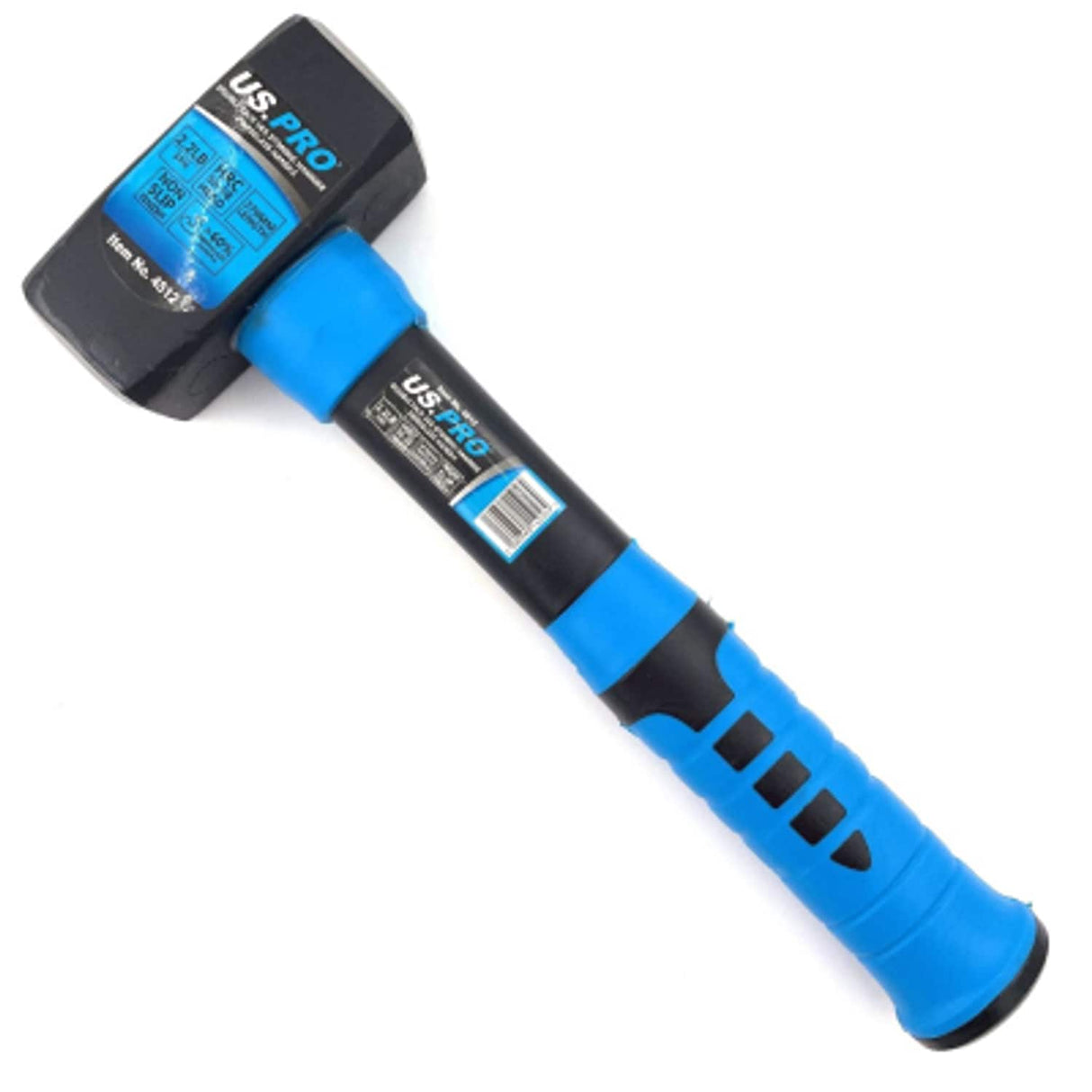 Double Face 1KG Stoning Hammer Fibreglass Handle