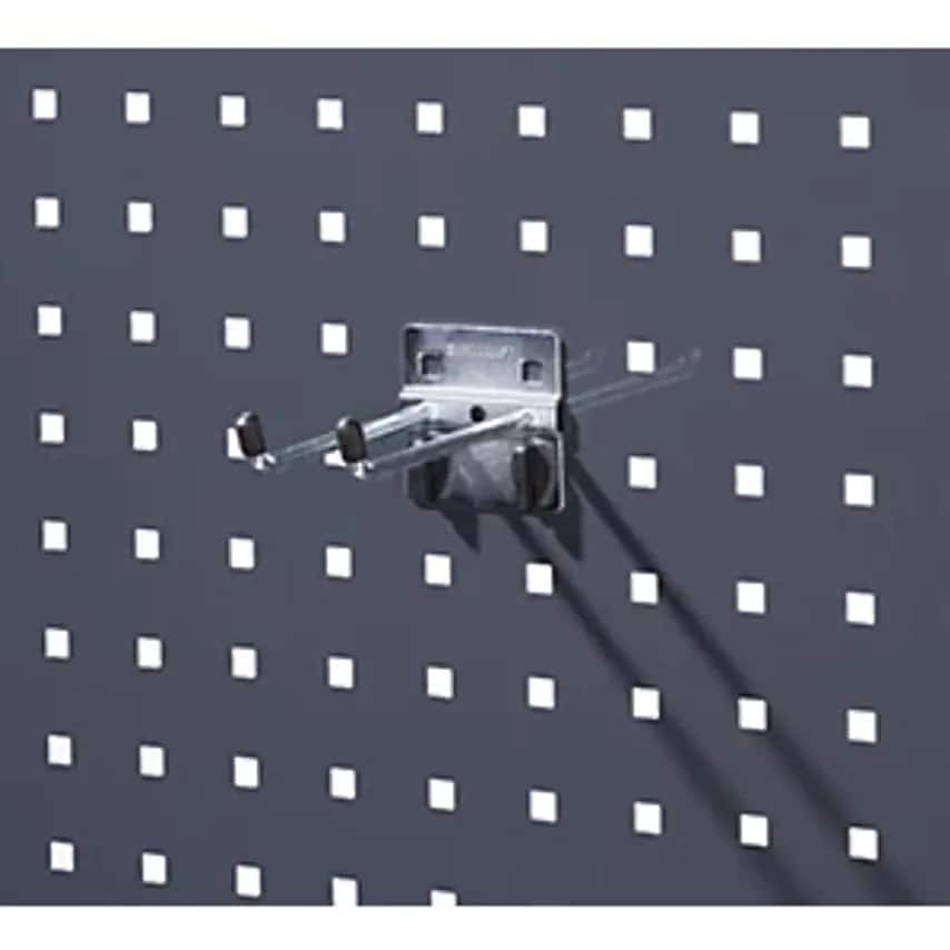 Double Hook, With Vertical Hook Ends, Pack Of 5, Depth 100mm