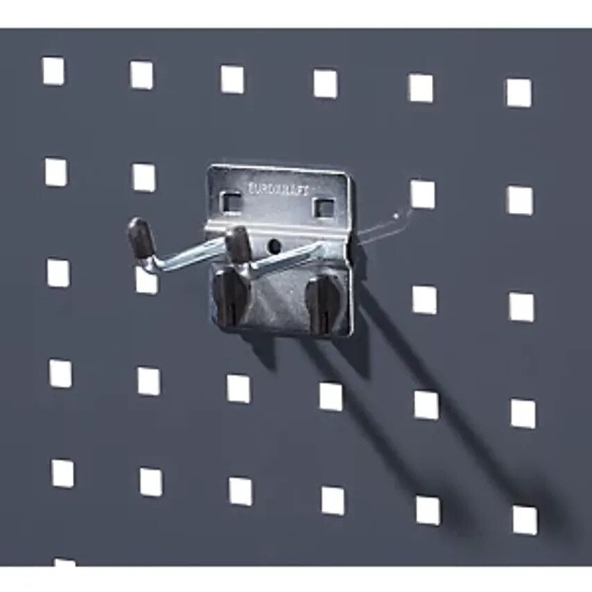 Double Hook, With Vertical Hook Ends, Pack Of 5, Depth 50mm