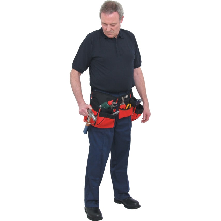 Double Nail Bag & Combi Polyester Tool Pouch