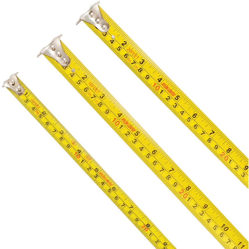 Double Sided Tape Measure Set 3M 5M 8M