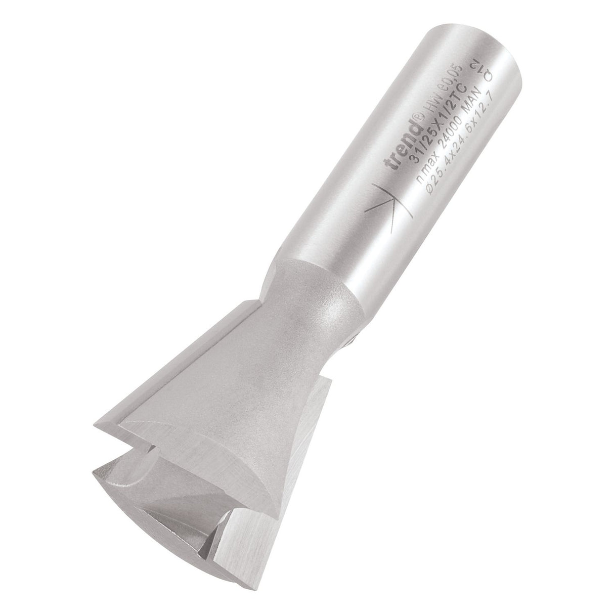 Dovetail Cutter 104 Degrees x 25.4mm Diameter