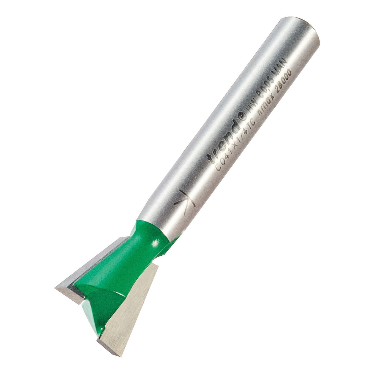 Dovetail Cutter angle=104 Degrees x 12.7mm Diameter - C041X1/4TC