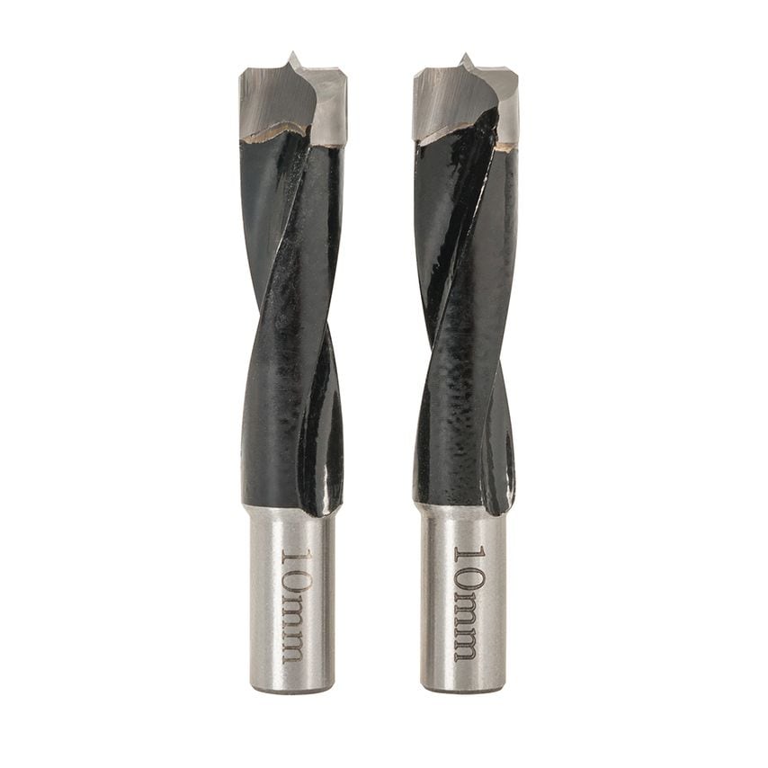 Dowel Jointer Bits 10mm 2pk TDJDB10