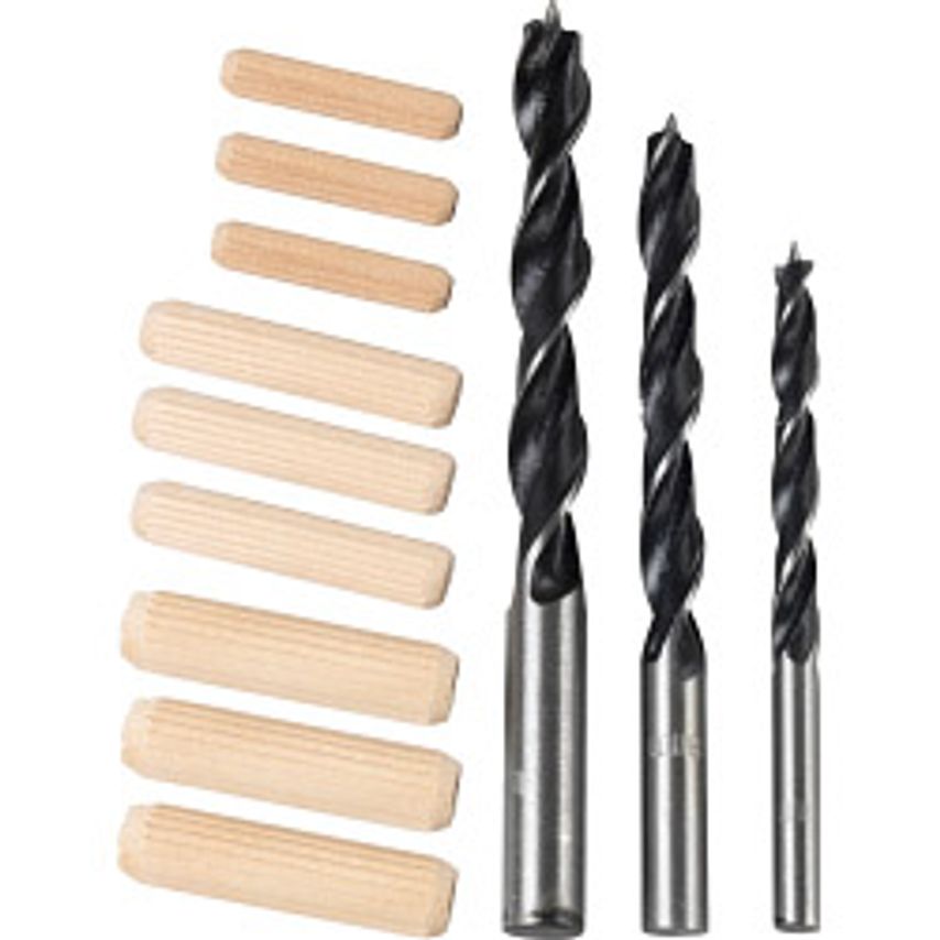 Dowel and Drill Set of 47 Piece