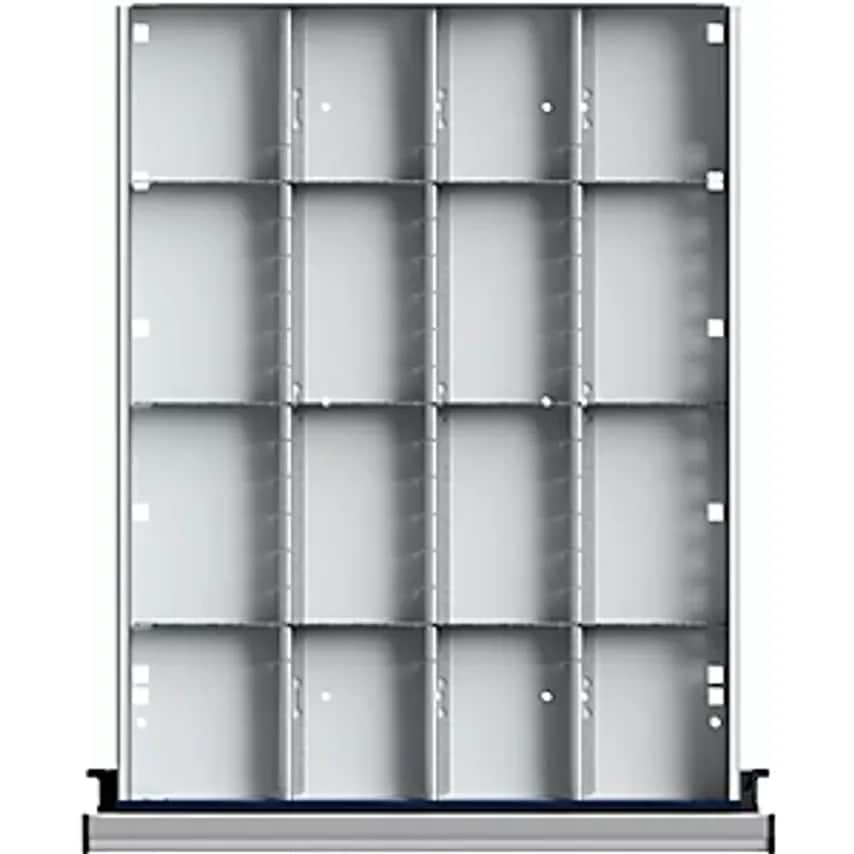 Drawer Divider Set, 1/4 Division, Height 180 - 360mm