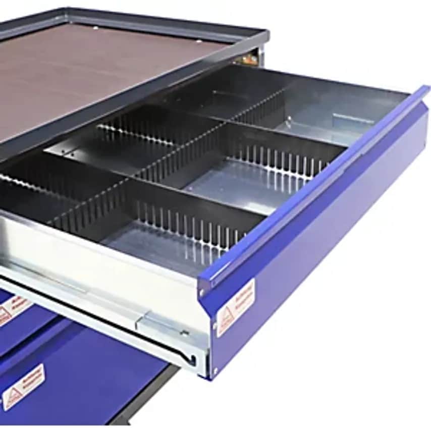 Drawer Division, 1 Longitudinal And 2 Cross Dividers, Plastic