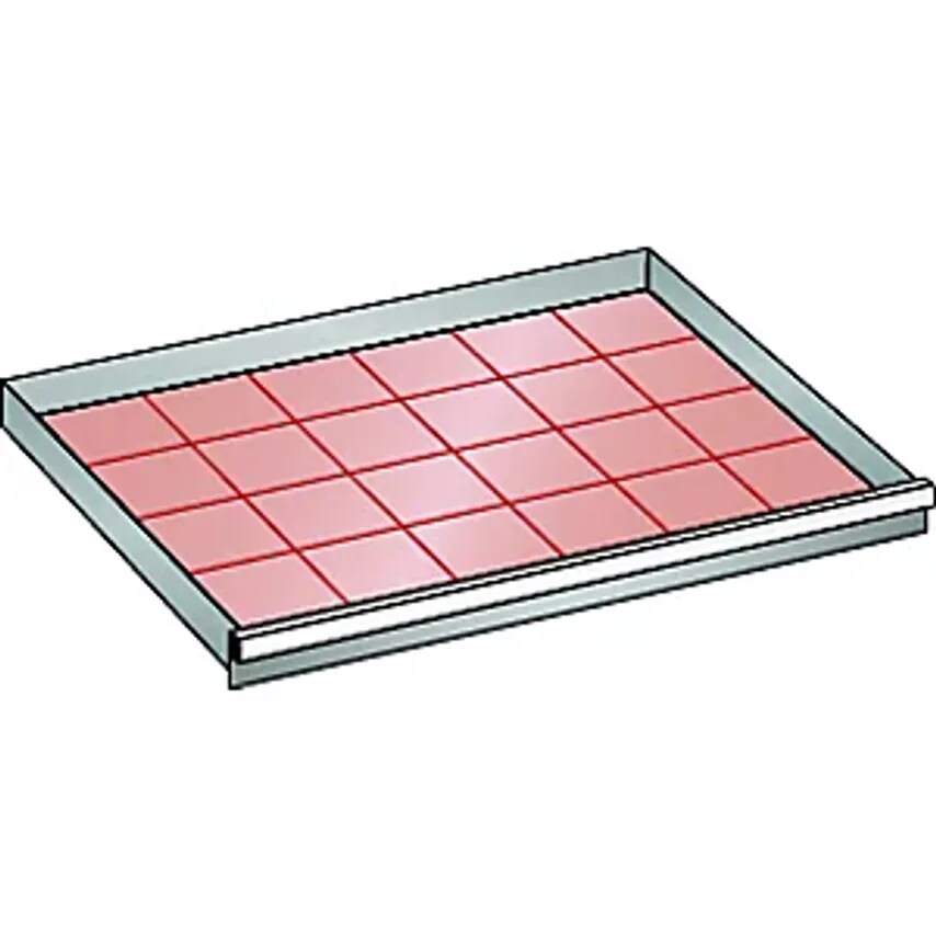 Drawer, For Cupboard WxD 1023 X 725mm, Max. Load 200 Kg, Front Height 150mm, Light Blue