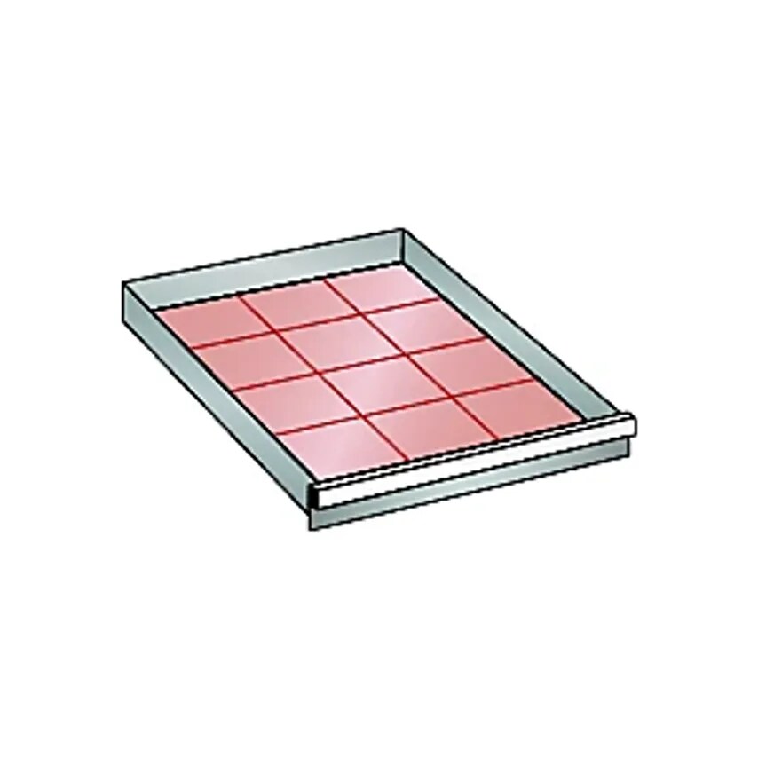 Drawer, For Cupboard WxD 564 X 725mm, Max. Load 200 Kg, Front Height 300mm, Light Grey