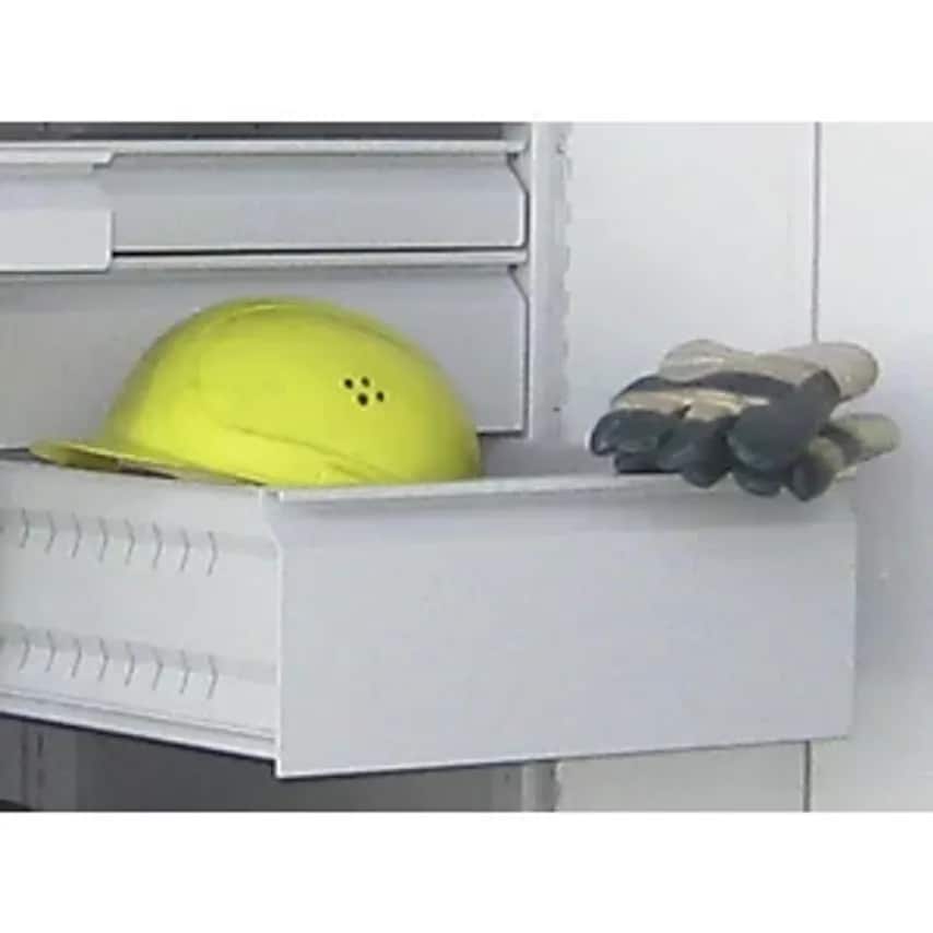 Drawer, Powder Coated, For Heavy Duty Cupboard With Centre Partition, Front Height 75mm