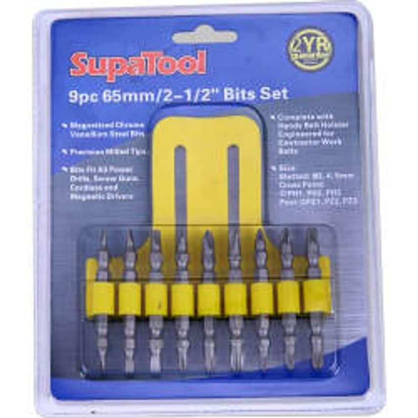 Drill/Driver Bit 9 Piece