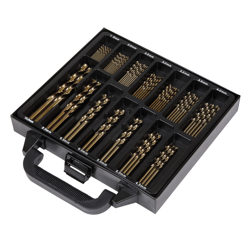 Drill Bit Set HSS Cobalt Fully Ground 99 Piece