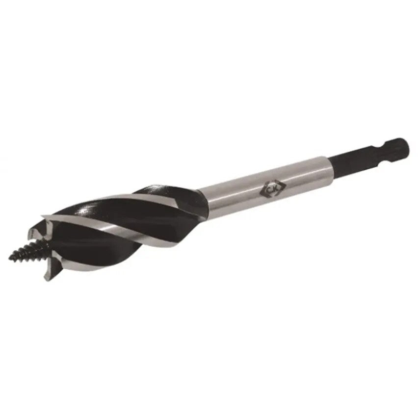 Drill Bit Wood FAST4 Four Flute 20mm HSS Hex Drive