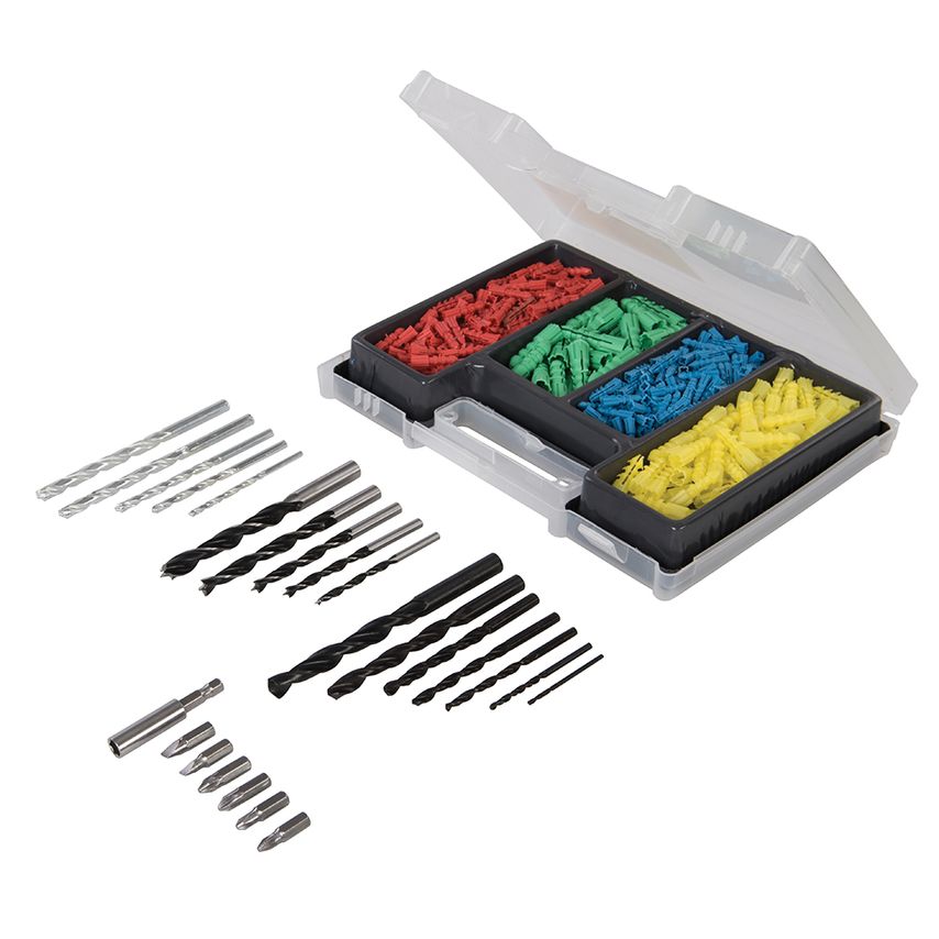 Drill Bits & Wall Plug Set (ST-300)