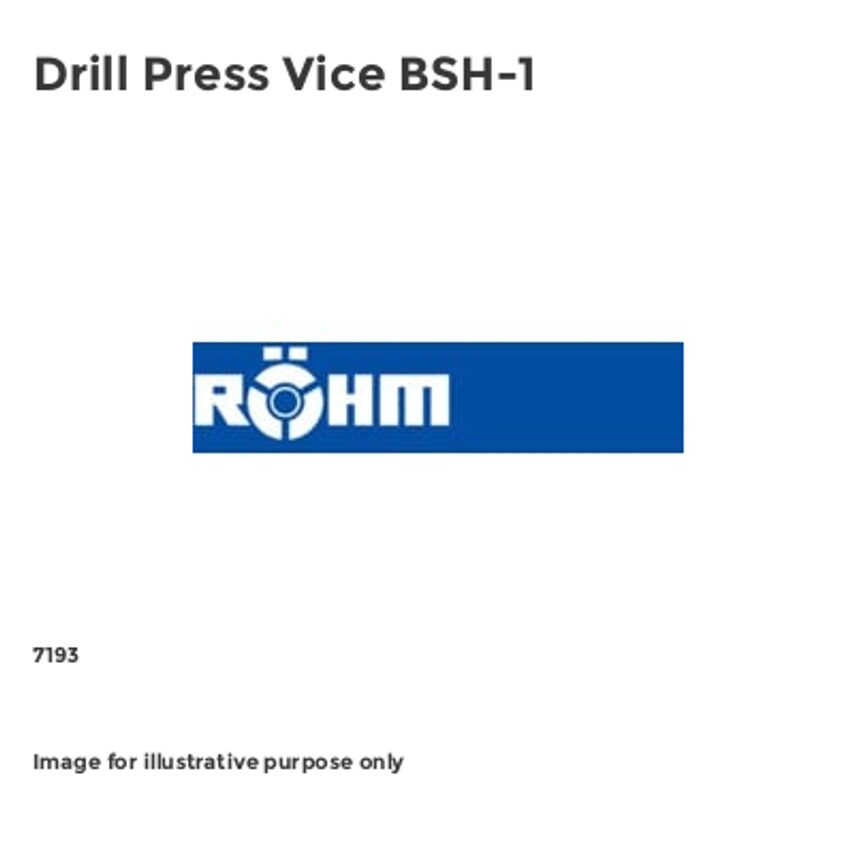 Drill Press Vice BSH-1