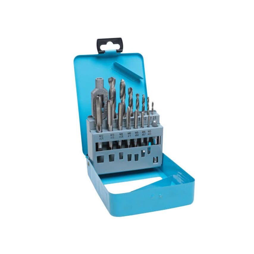 Drill & Tap Set, 15 Piece