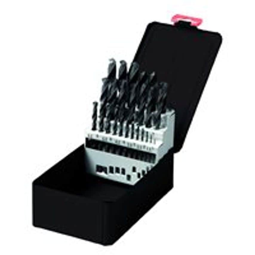 Drills 1-13mm HSS Ground Jobber Drill 25PC Set