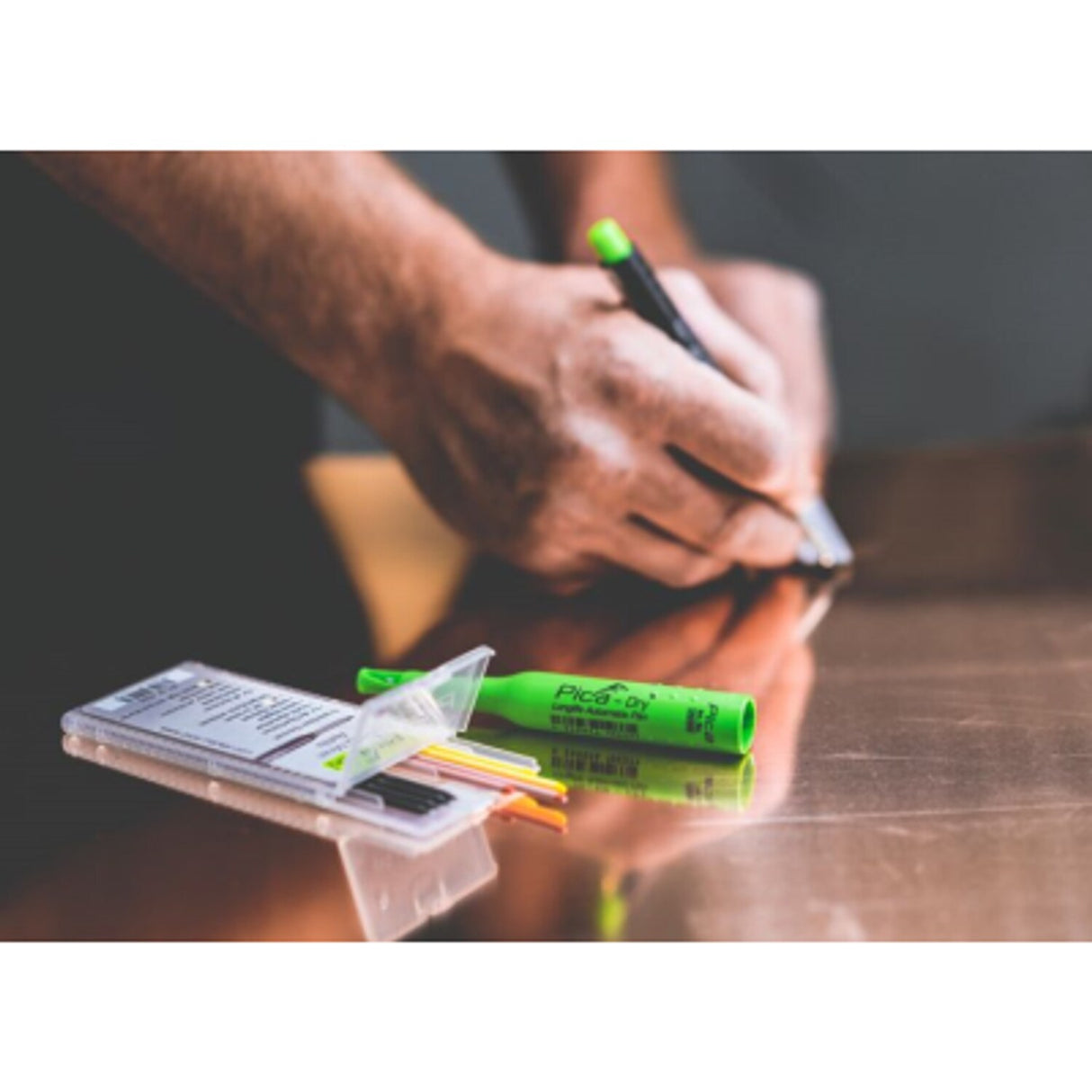 Dry Refill Pack of 8 Graphite Red Yellow Blister Packed