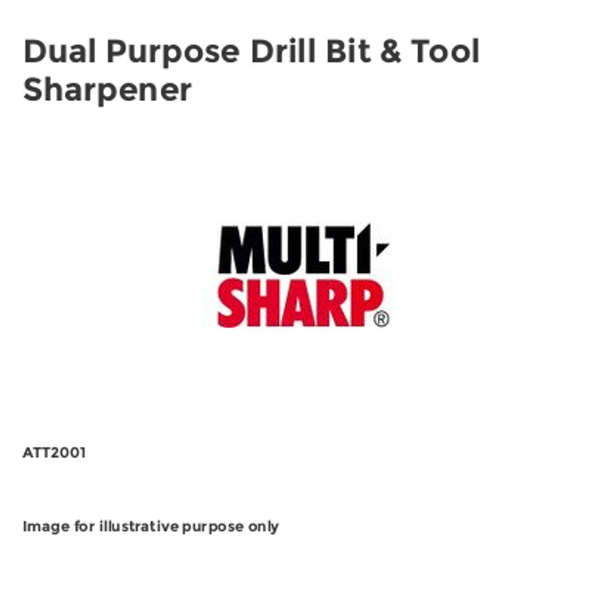 Dual Purpose Drill Bit & Tool Sharpener