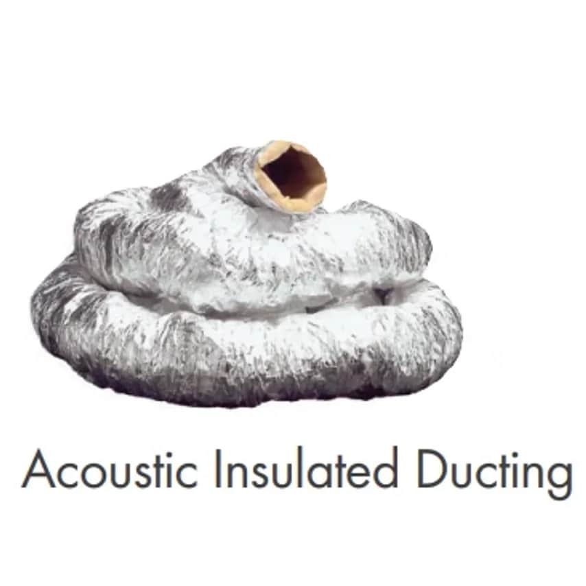 Ducting Acoustic Insulated 150mm x 1M